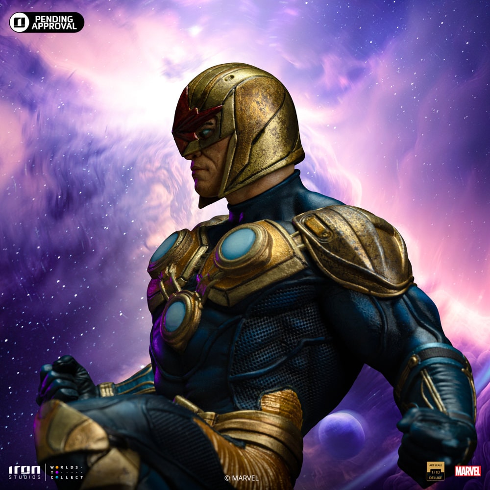 Iron Studios Nova Deluxe - Infinity Gauntlet Diorama - BDS Art Scale 1/10 Statue
