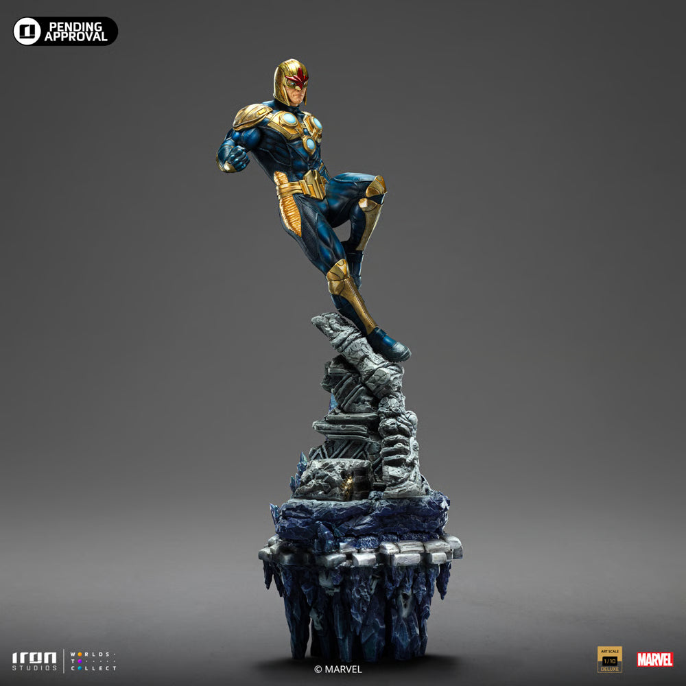 STOCK - Iron Studio Nova Deluxe Infinity Gauntlet Diorama BDS Art Scale 1/10