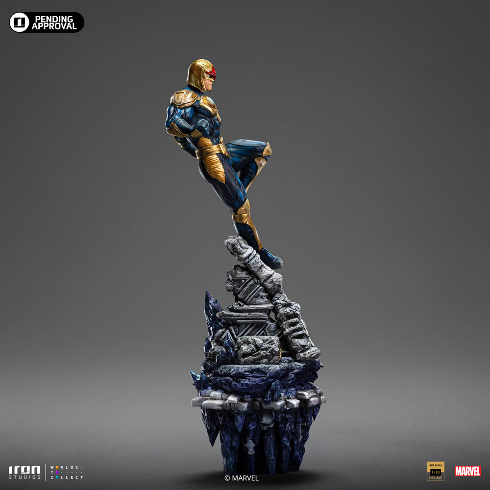 STOCK - Iron Studio Nova Deluxe Infinity Gauntlet Diorama BDS Art Scale 1/10