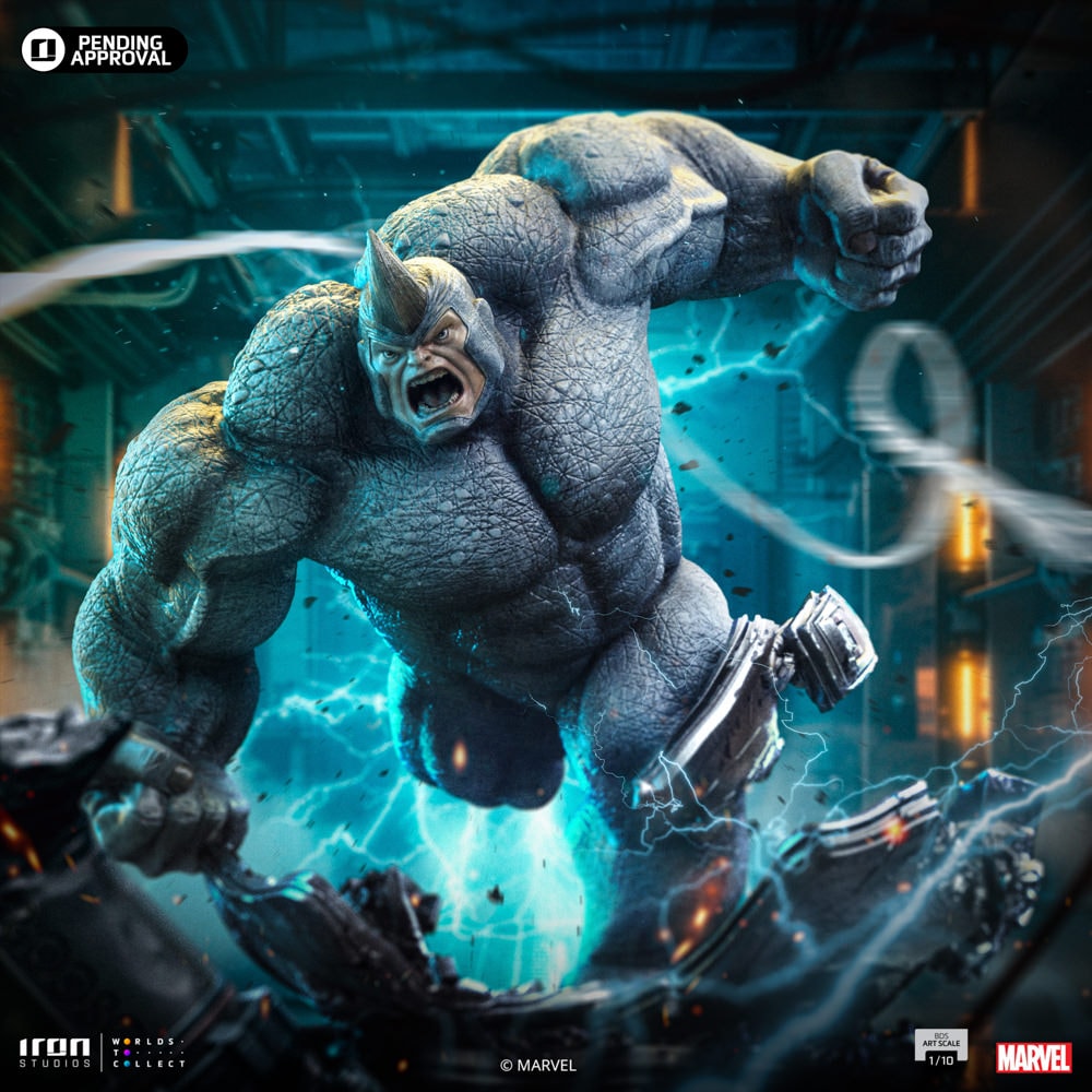 Iron Studios Rhino Spiderman vs Villains BDS Art 1/10 Scale Statue