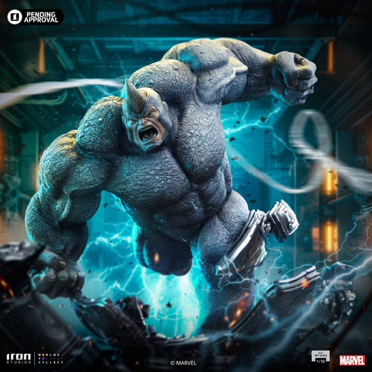 Iron Studios Rhino Spiderman vs Villains BDS Art 1/10 Scale Statue