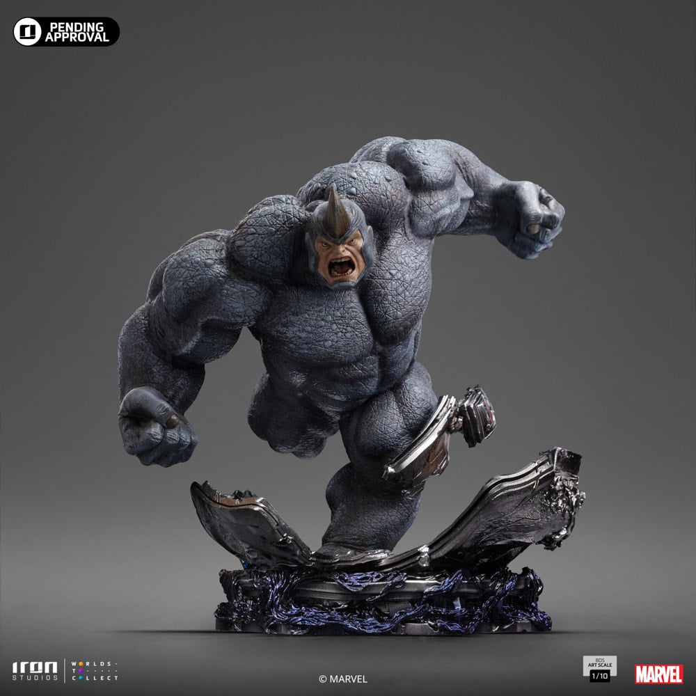 Iron Studios Rhino Spiderman vs Villains BDS Art 1/10 Scale Statue