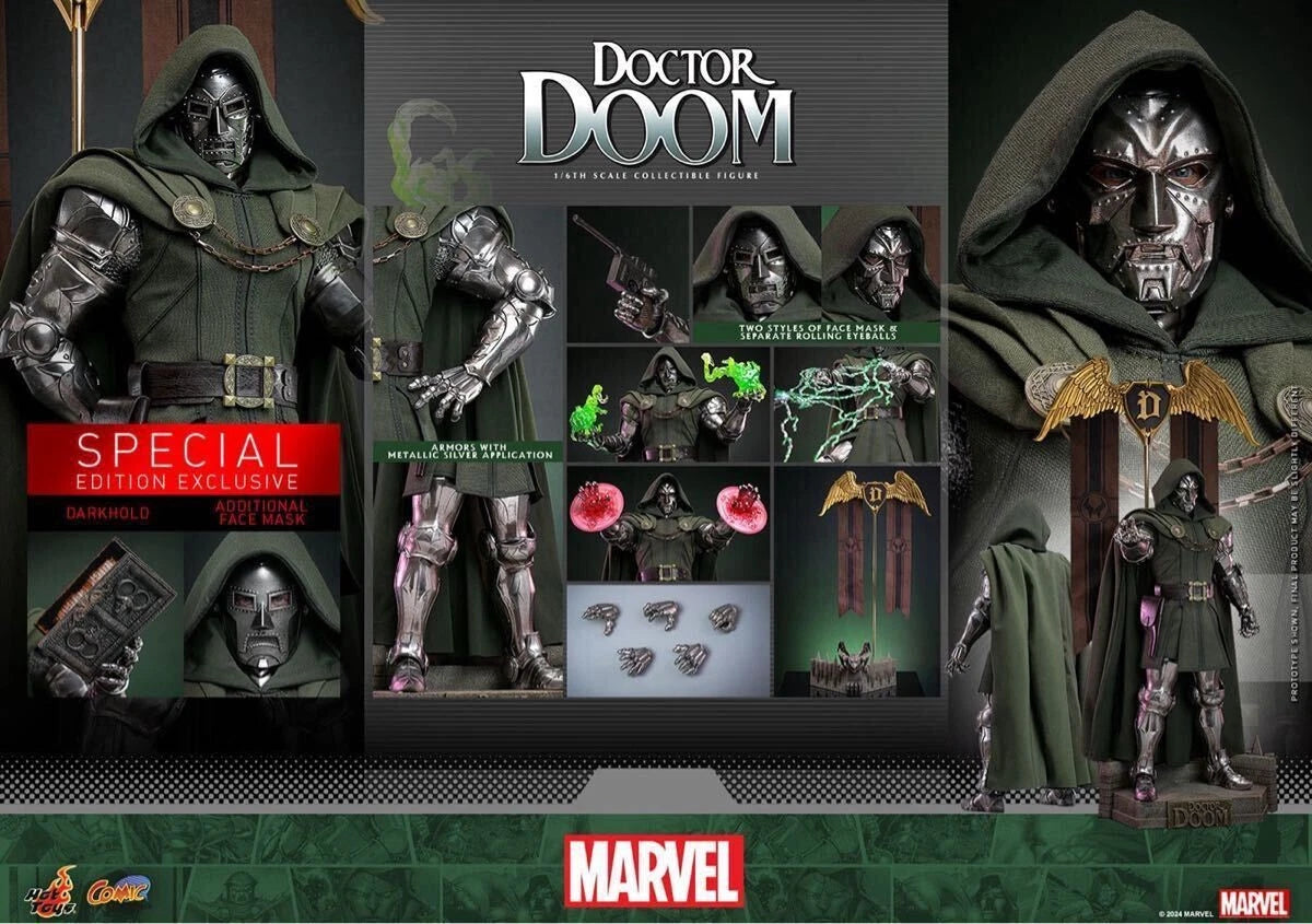 Special Edition Hot Toys Doctor Doom CMS022