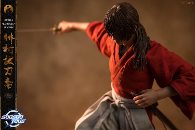 Soosootoys SST046 1/6 Scale Himura Kenshin (Rurouni Kenshin) Ronin Kenshin figure