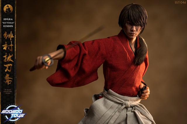 Soosootoys SST046 1/6 Scale Himura Kenshin (Rurouni Kenshin) Ronin Kenshin figure