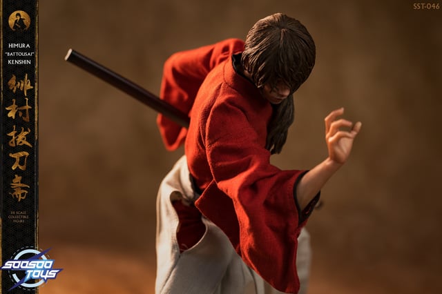 Soosootoys SST046 1/6 Scale Himura Kenshin (Rurouni Kenshin) Ronin Kenshin figure