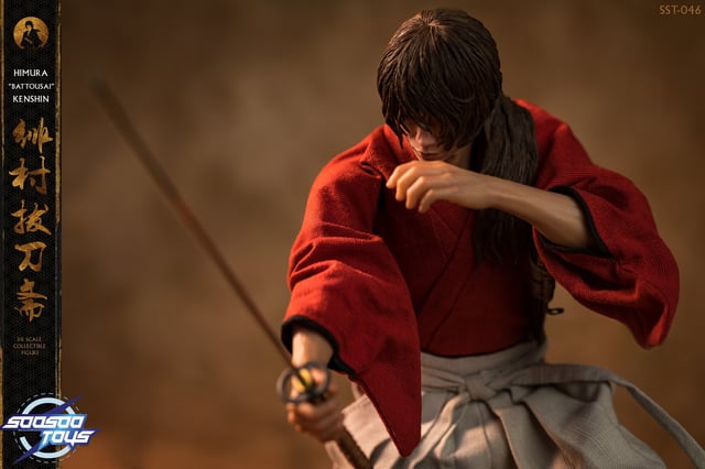Soosootoys SST046 1/6 Scale Himura Kenshin (Rurouni Kenshin) Ronin Kenshin figure