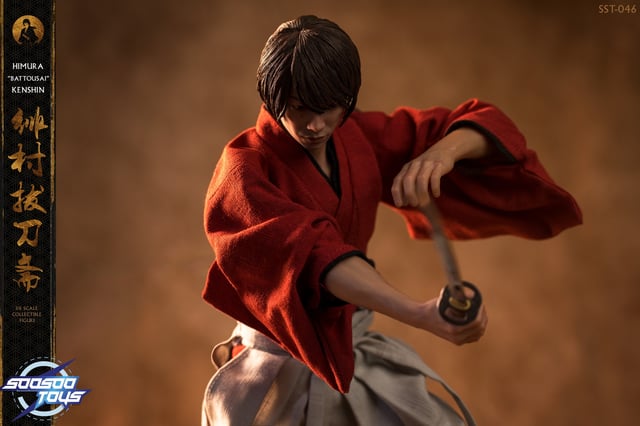 Soosootoys SST046 1/6 Scale Himura Kenshin (Rurouni Kenshin) Ronin Kenshin figure