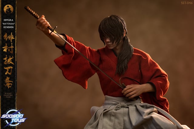 Soosootoys SST046 1/6 Scale Himura Kenshin (Rurouni Kenshin) Ronin Kenshin figure