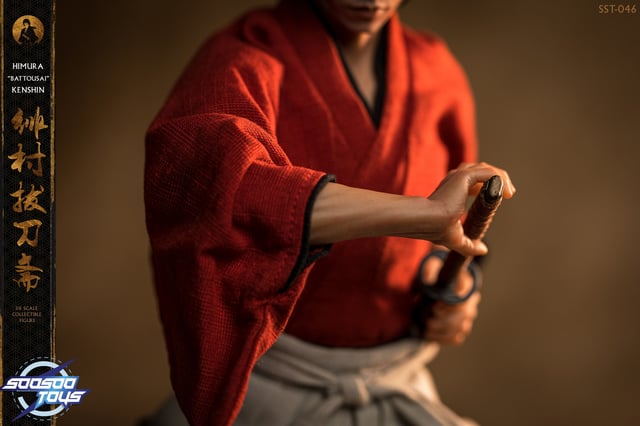 Soosootoys SST046 1/6 Scale Himura Kenshin (Rurouni Kenshin) Ronin Kenshin figure