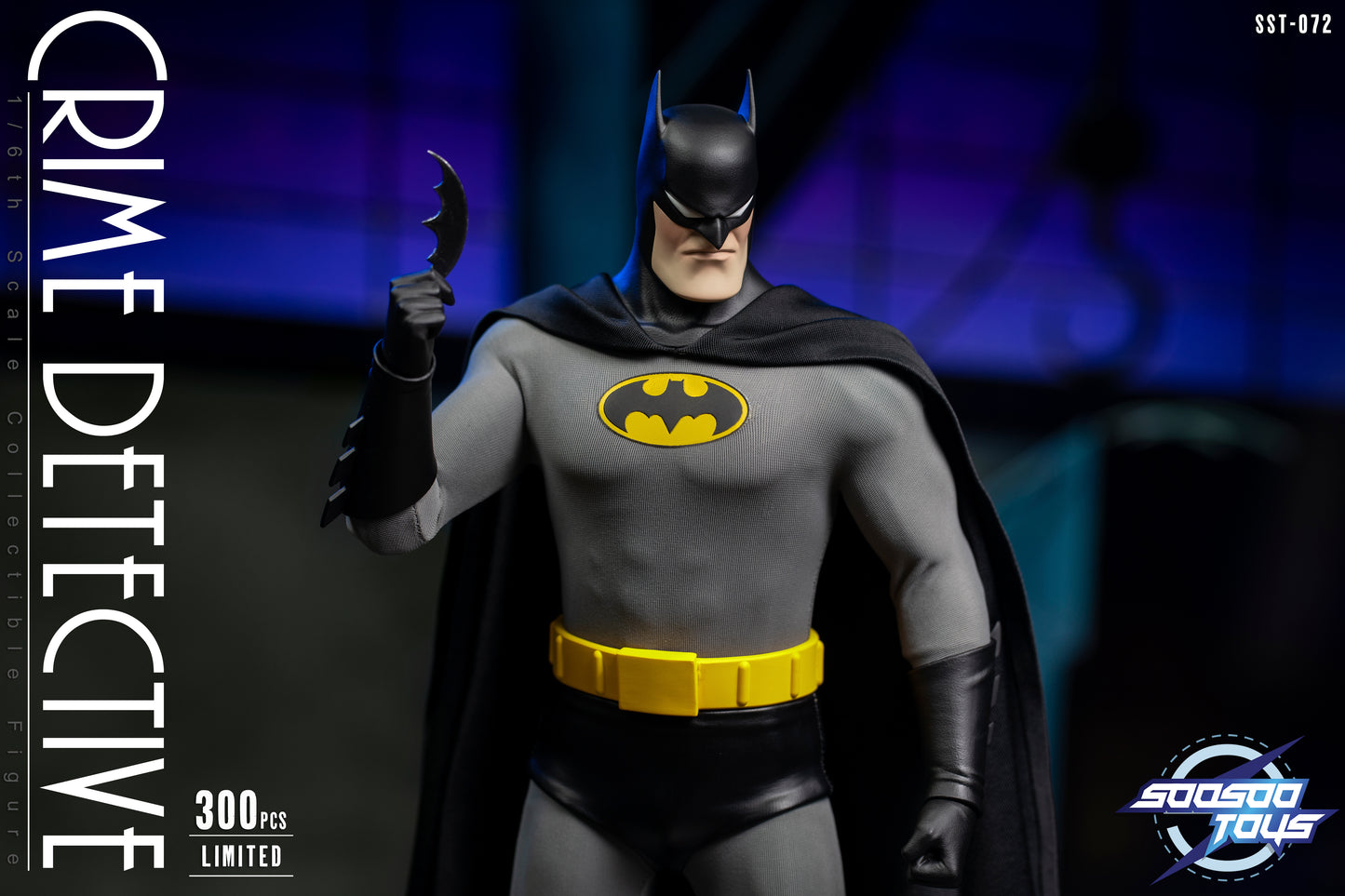 300 pcs ! Soosootoys SST-072 Crime Detective Batmam