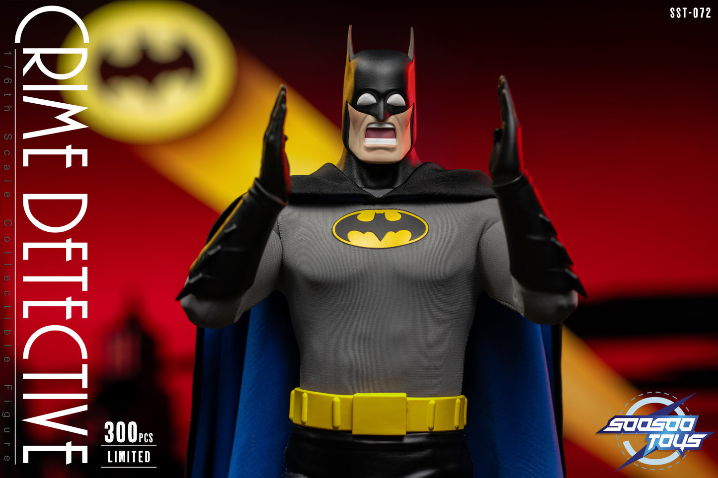 300 pcs ! Soosootoys SST-072 Crime Detective Batmam