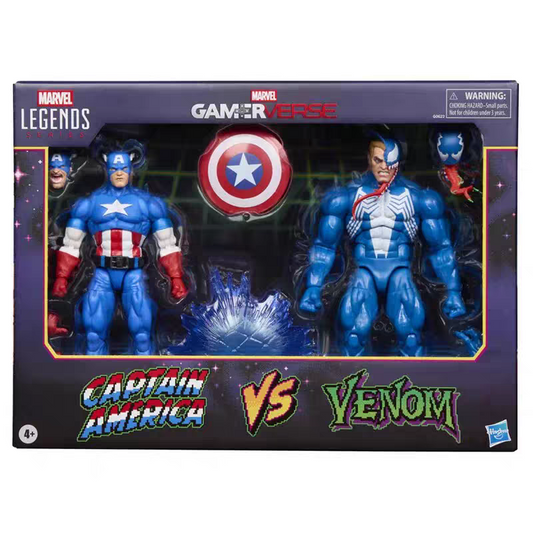 Hasbro Marvel Legends Series - Marvel Gamerverse 2025 - Captain America Vs. Venom