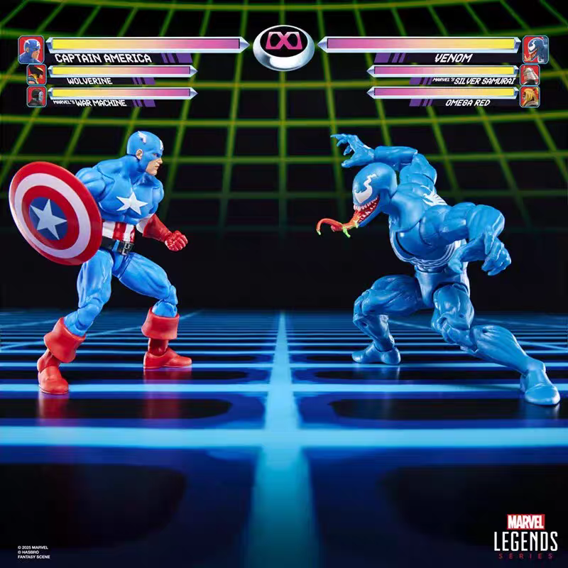 Hasbro Marvel Legends Series - Marvel Gamerverse 2025 - Captain America Vs. Venom