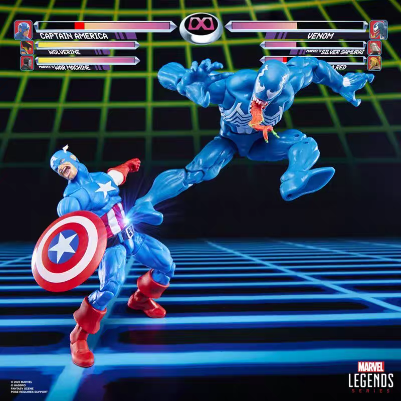 Hasbro Marvel Legends Series - Marvel Gamerverse 2025 - Captain America Vs. Venom