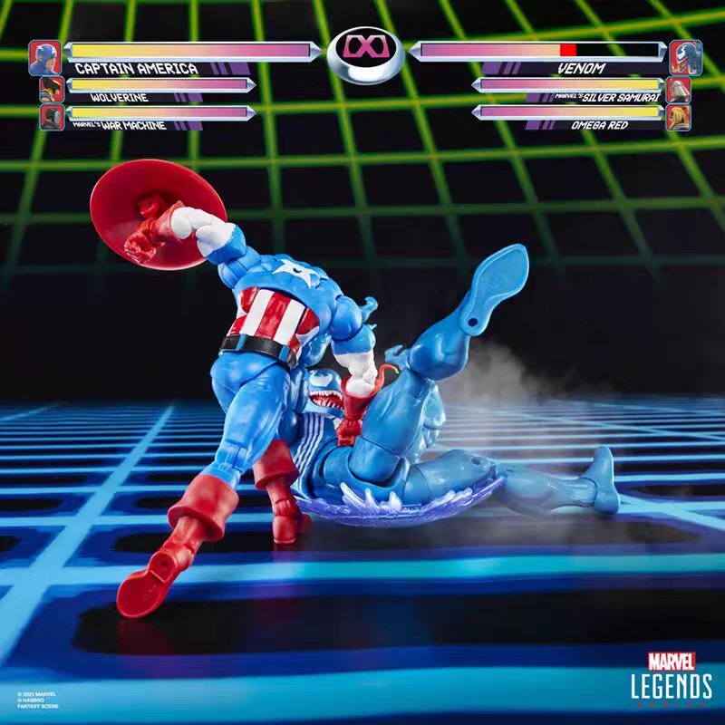 Hasbro Marvel Legends Series - Marvel Gamerverse 2025 - Captain America Vs. Venom