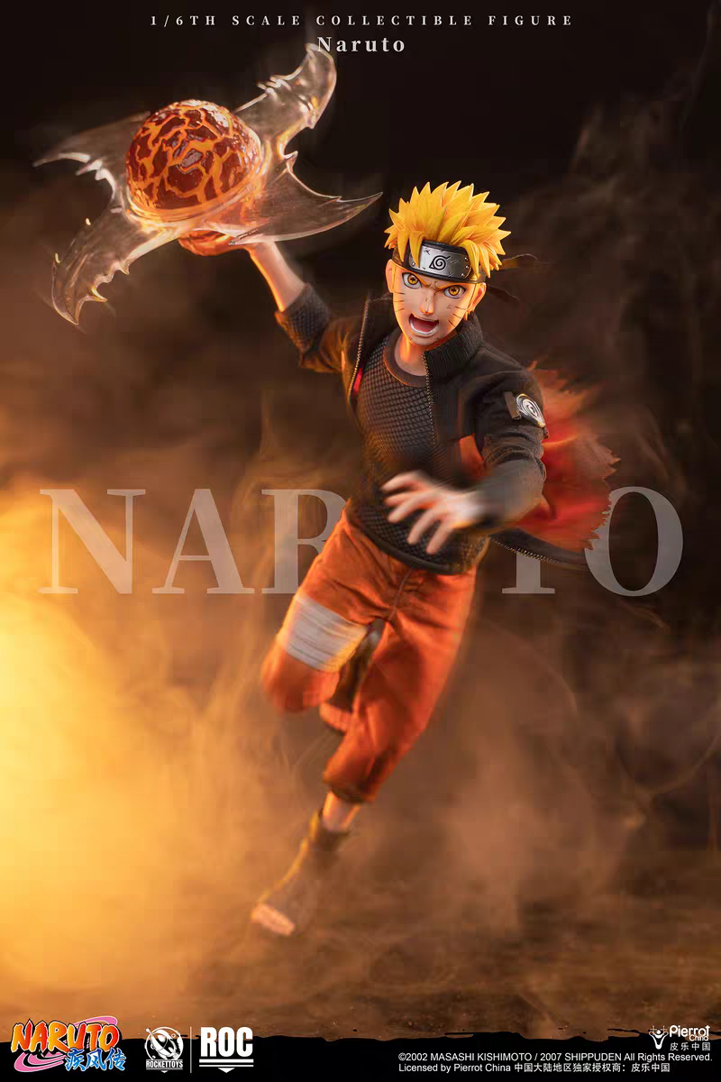Rocket Toys ROC012 Uzumaki Naruto Battle Damaged Mode