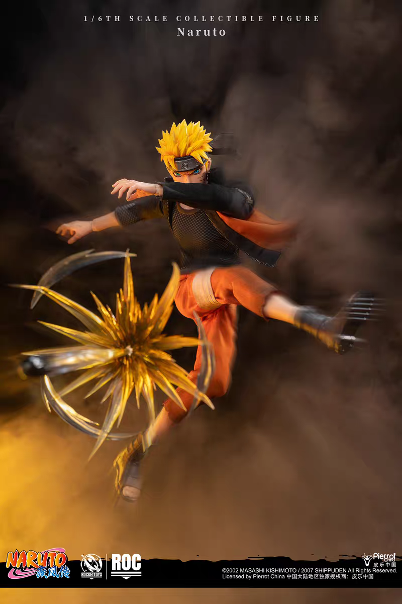 Rocket Toys ROC012 Uzumaki Naruto Battle Damaged Mode