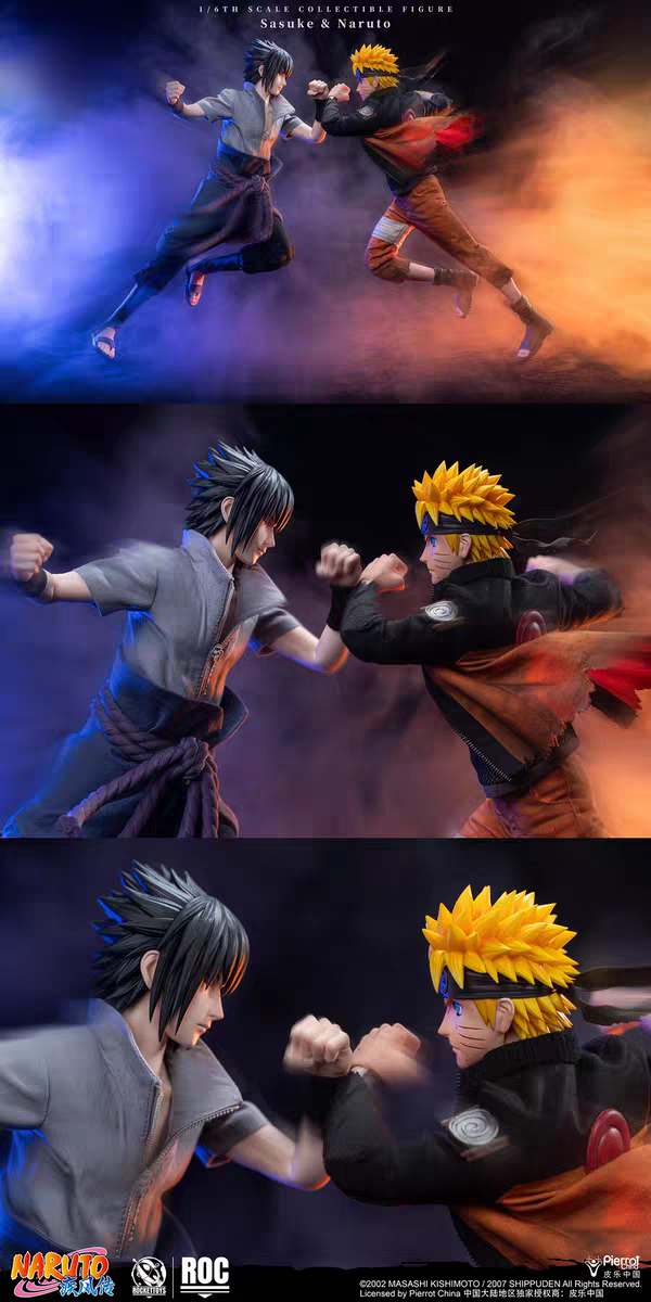 Rocket Toys ROC012 Uzumaki Naruto Battle Damaged Mode