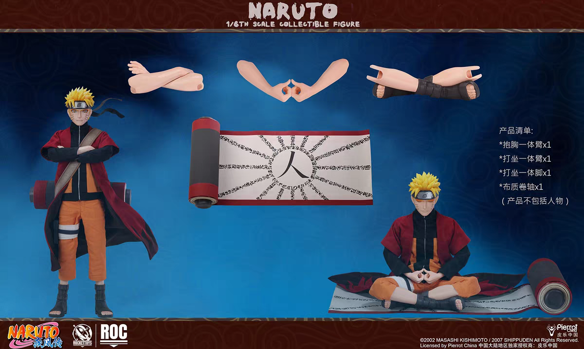 Rocket Toys ROC011A Uzumaki Naruto Accessory Pack