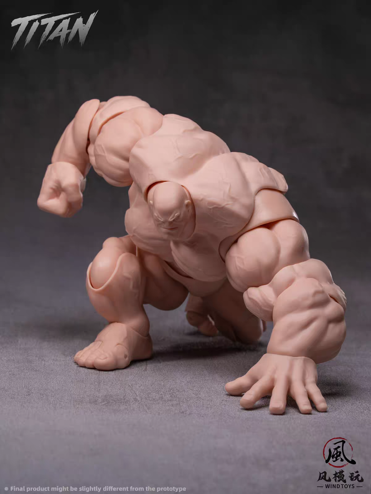 PRE ORDER - 19cm Wind toys 1/12 Titan action figure 7.5 inch FMW009 FMW010 FMW011 FMW012 White Green Red Gray