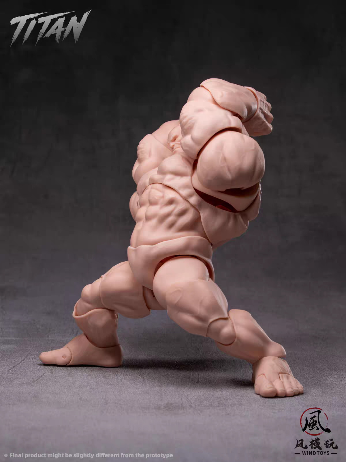 PRE ORDER - 19cm Wind toys 1/12 Titan action figure 7.5 inch FMW009 FMW010 FMW011 FMW012 White Green Red Gray
