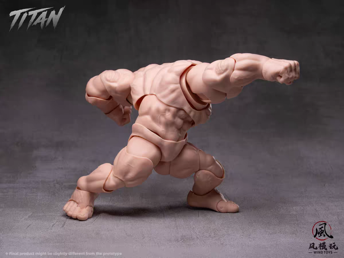 PRE ORDER - 19cm Wind toys 1/12 Titan action figure 7.5 inch FMW009 FMW010 FMW011 FMW012 White Green Red Gray
