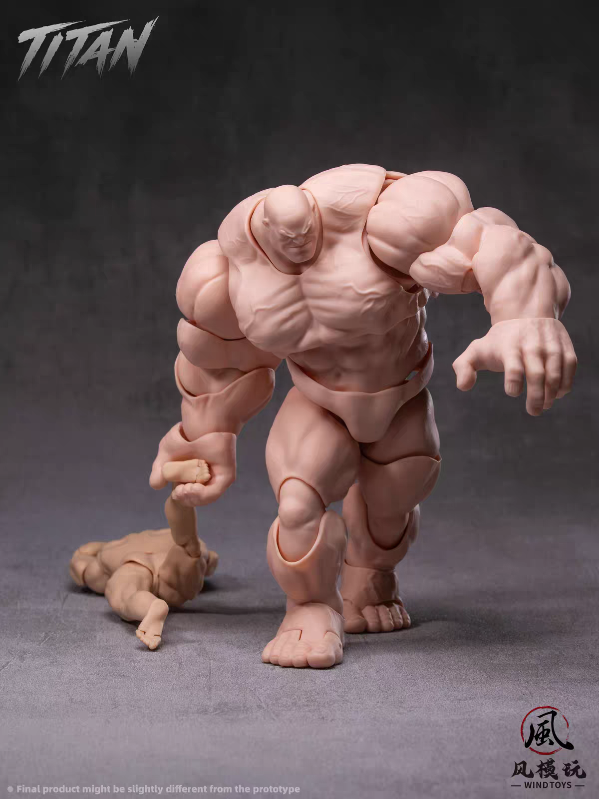 PRE ORDER - 19cm Wind toys 1/12 Titan action figure 7.5 inch FMW009 FMW010 FMW011 FMW012 White Green Red Gray