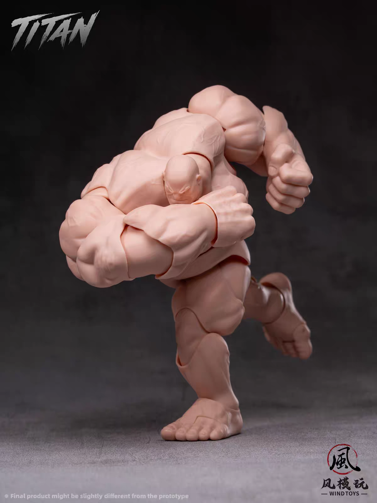 PRE ORDER - 19cm Wind toys 1/12 Titan action figure 7.5 inch FMW009 FMW010 FMW011 FMW012 White Green Red Gray