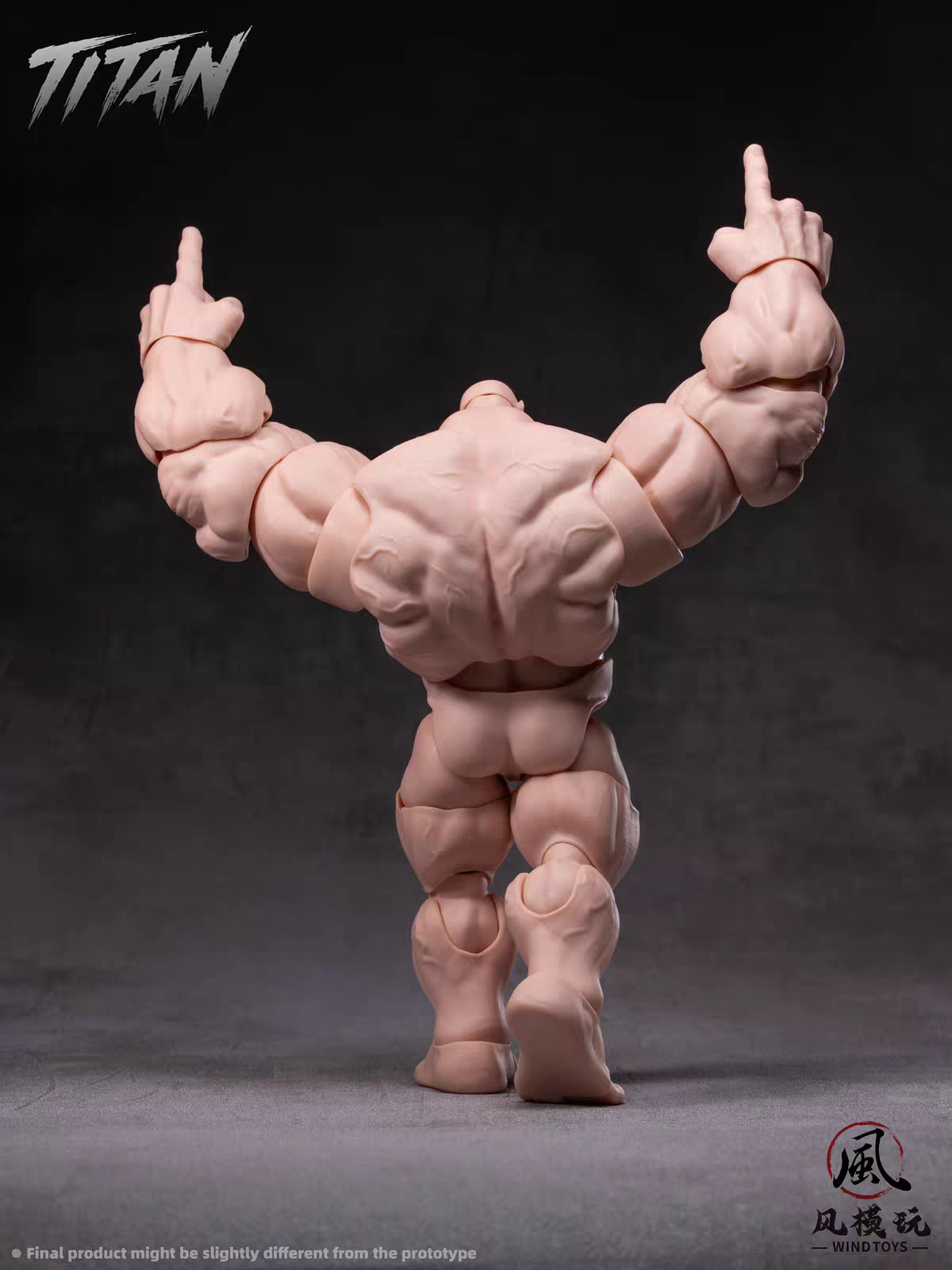PRE ORDER - 19cm Wind toys 1/12 Titan action figure 7.5 inch FMW009 FMW010 FMW011 FMW012 White Green Red Gray