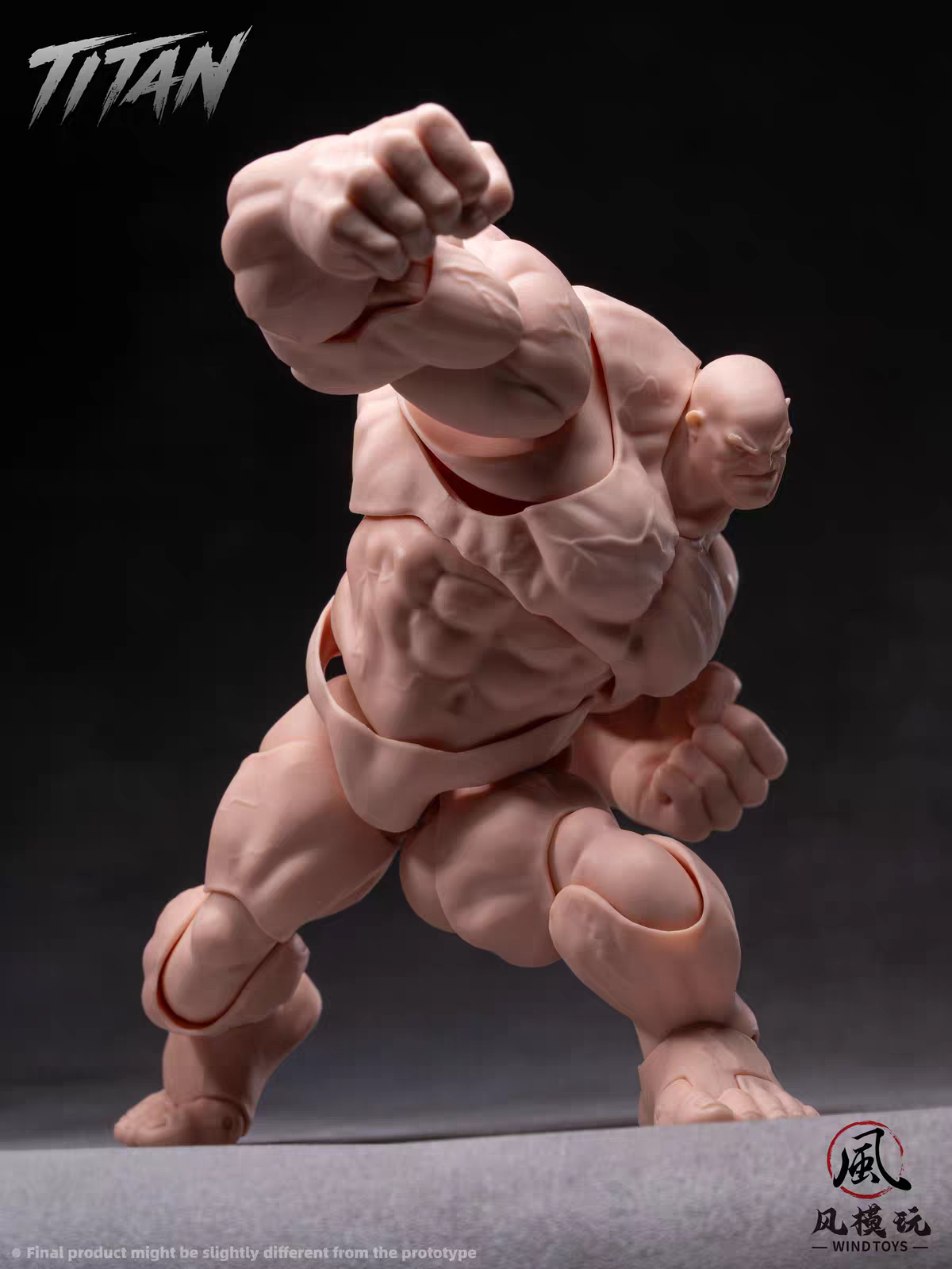 PRE ORDER - 19cm Wind toys 1/12 Titan action figure 7.5 inch FMW009 FMW010 FMW011 FMW012 White Green Red Gray