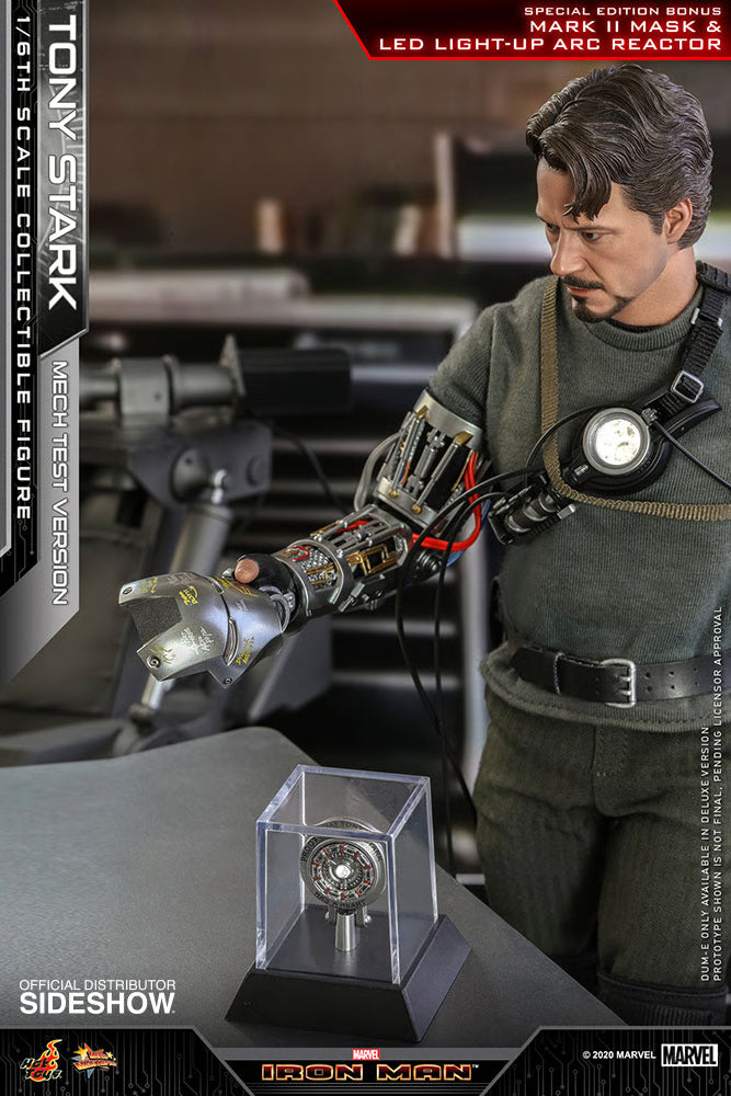 STOCK - Special Edition Hot Toys MMS582B Tony Stark Mech Test Version 2.0 Deluxe Edition