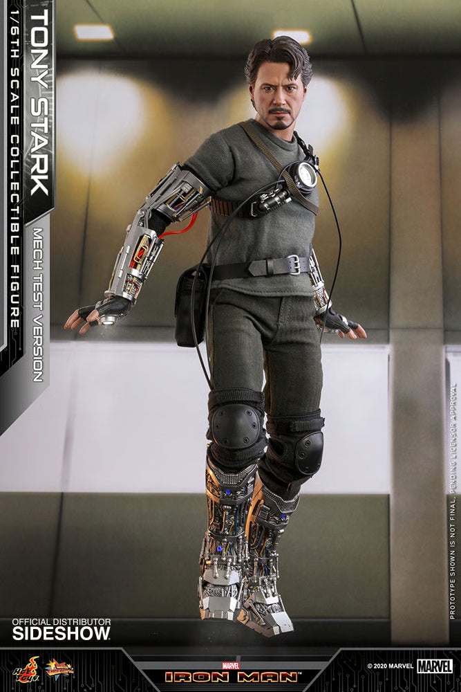 STOCK - Special Edition Hot Toys MMS582B Tony Stark Mech Test Version 2.0 Deluxe Edition