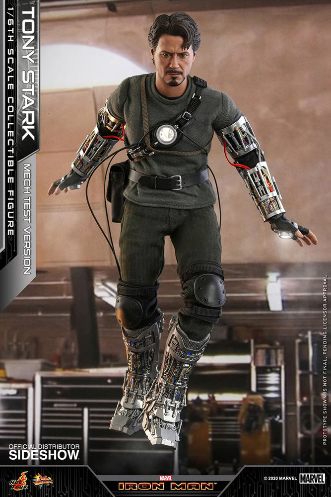 STOCK - Special Edition Hot Toys MMS582B Tony Stark Mech Test Version 2.0 Deluxe Edition