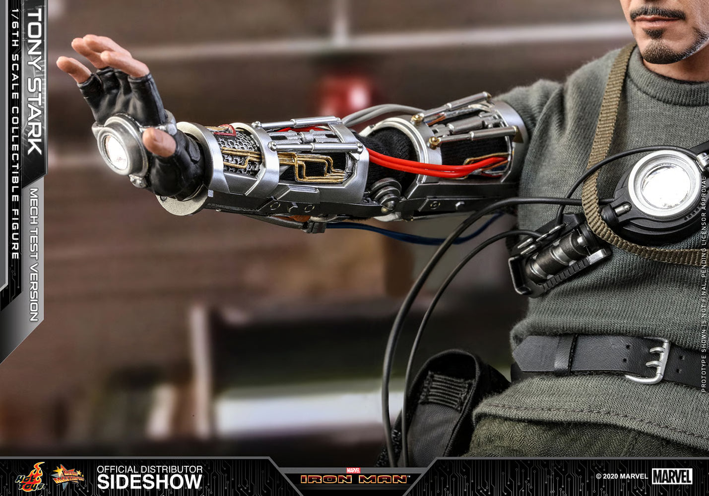 STOCK - Special Edition Hot Toys MMS582B Tony Stark Mech Test Version 2.0 Deluxe Edition