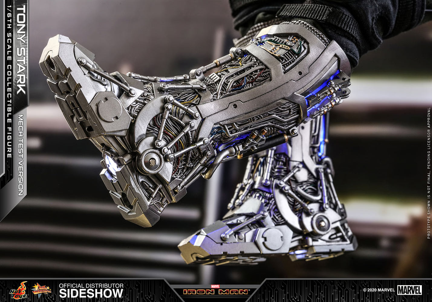 STOCK - Special Edition Hot Toys MMS582B Tony Stark Mech Test Version 2.0 Deluxe Edition