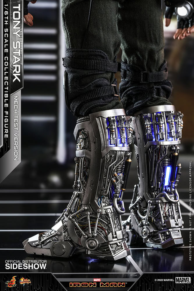 STOCK - Special Edition Hot Toys MMS582B Tony Stark Mech Test Version 2.0 Deluxe Edition
