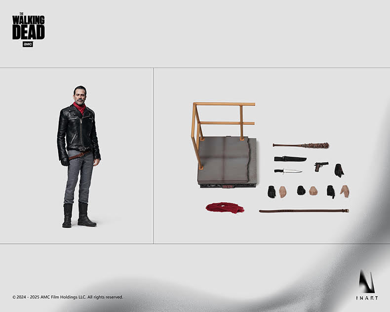 AG-A025 Queen Studio Inart 1/6 Scale Negan Smith - The Walking Dead