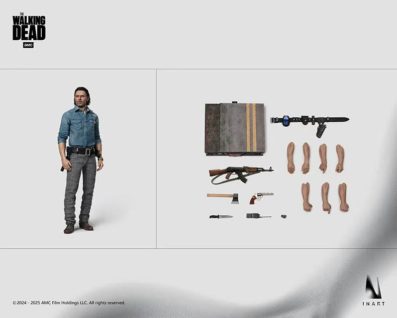AG-A024 Queen Studio Inart 1/6 Scale Rick Grimes - The Walking Dead